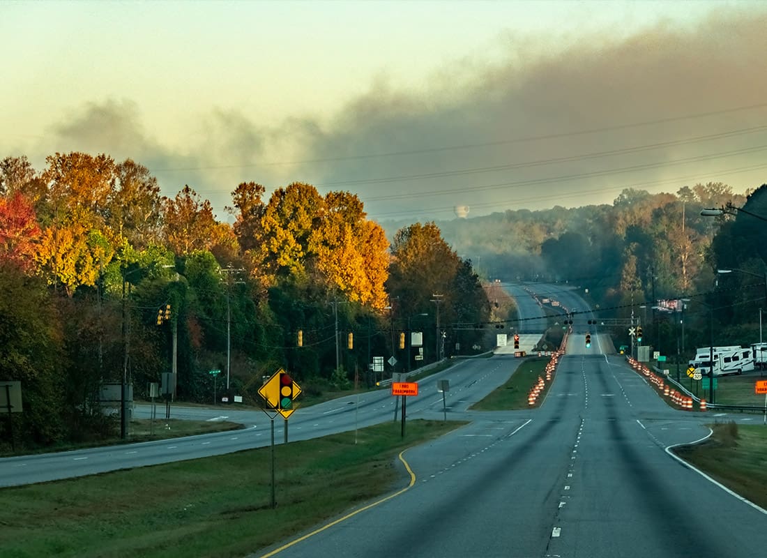 Lenoir, NC - Scenes at the North Carolina Foothills Late October